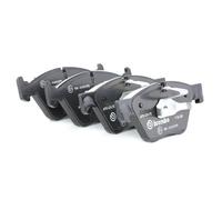 P06060 Front Brake Pad Set 4x Pads Prepared For Wear Indicator Braking By Brembo