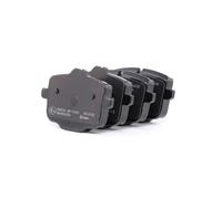 P06061 Rear Brake Pad Set 4x Pads Prepared For Wear Indicator Braking By Brembo