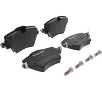 P06093 Front Brake Pad Set 4x Pads Prepared For Wear Indicator Braking By Brembo
