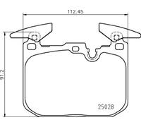 Brake pads P 06 098 BREMBO for BMW MINI