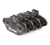 Brembo P23096 Front Disc Brake Pad - Set of 4 | Compatible with: Fiat Cinquecento, Panda, Panda box/hatchback, Punto, Punto, Punto Cabriolet, Punto box/hatchback