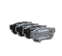 Brembo Brake Pads Rear With Anti-Squeak Plate Fits Hyundai Elantra Kia Ssangyong