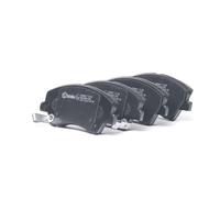 BREMBO Brake pad set P 30 098 with acoustic wear warning with anti-squeak plate with accessories KIA: Stonic Hatchback, Rio 4, HYUNDAI: i20 III