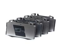 P50041 Front Brake Pad Set 4x Pads Prepared For Wear Indicator Braking By Brembo