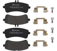 Rear Brake Pad Set Fits Mercedes-Benz AMG GT S-Class SL BREMBO