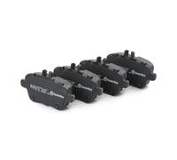 P 50 140 Rear Brake Pad Set 4x Pads Integrated Wear Indicator Braking By Brembo