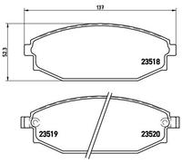 BREMBO P 54 027 Brake pad set