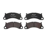 Brembo Front Brake Pad Set P65025 - 4 Pads, Prep for Wear Indicator, Porsche 911/Targa/Convertible