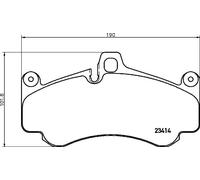 Brembo Brake Pad Set P 65 032 for Porsche and Audi
