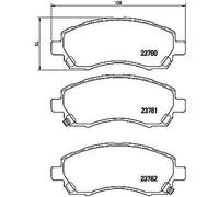 BREMBO Brake Pads 10180015A