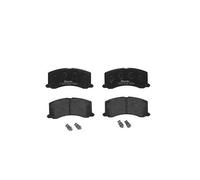 BREMBO Brake pad set P 79 010 with acoustic wear warning without accessories SUZUKI: Baleno I Hatchback