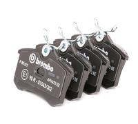 Brembo P85017 Rear Disc Brake Pad - Set of 4