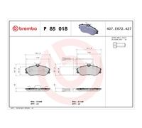 BRAKE PAD SET DISC BRAKE FOR AUDI 100/5000 200 QUATTRO COUPE 80 90 CABRIOLET 80