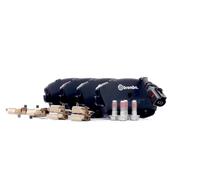 P85077 Front Brake Pad Set 4x Pads Integrated Wear Indicator Braking By Brembo