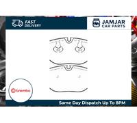 P 06 019 Disc Brake Brake Pad Set Front Fits Alpina Roadster V8 Audi TT Brembo