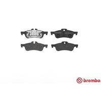 BREMBO P06032 Brake Pad Set Rear Without Accessories 44mm Height Fits Mini