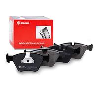 Brembo Front Brake Pad Set P06043 – 4 Pads, Prepared for Wear Indicator