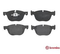 P06049 Front Brake Pad Set 4x Pads Prepared For Wear Indicator Braking By Brembo