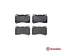 BREMBO P09004 Brake Pad Set For Disc Brake Front Fits Ford Honda Subaru Tesla