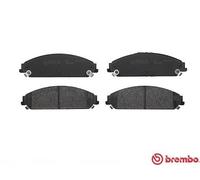 Brake pads P 11 017 BREMBO for CHRYSLER DODGE LANCIA
