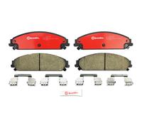 Brembo P11017N Premium Ceramic Front Disc Brake Pad Set CHRYSLER/DODGE/LANCIA OE# K05142559AA