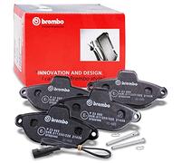 Brembo Brake Pads P 23 060 Front with Accessories for FIAT ZASTAVA