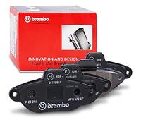 Brembo P23096 Front Disc Brake Pad - Set of 4 | Compatible with: Fiat Cinquecento, Panda, Panda box/hatchback, Punto, Punto, Punto Cabriolet, Punto box/hatchback