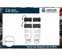 Brembo Brake Pad Set P23187 - Front Disc Brake - Fits Alfa Romeo Giulia & Stelvio 2.0/2.2 D