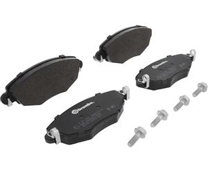Brembo P24060 Front Disc Brake Pad - Set of 4 | Compatible with: Ford Mondeo III, Mondeo III Notchback, Mondeo III Tournament, Jaguar X-TYPE I, X-TYPE I Estate
