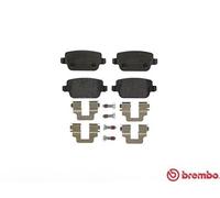 Brembo P24075 Rear Disc Brake Pad - Set of 4