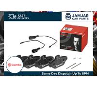Brembo P24147 Brake Pad Set Front With Anti-Squeak Plate Fits Fiat 500 Ford Ka