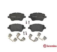 Brembo Front Brake Pad Set fits Ford Fiesta Transit Courier B-Max