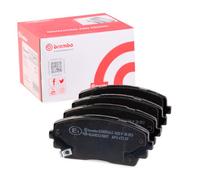 Brembo P30053 Brake Pad Set Front With Anti-Squeak Plate Fits Kia Picanto