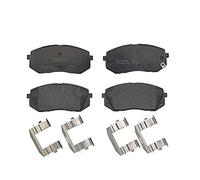 Brake Pads Set fits KIA SOUL Mk2 Front 14 to 18 ZD Brembo 581012SA50 581012SA51