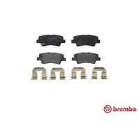 Brembo Brake Pads Rear With Anti-Squeak Plate Fits Hyundai Accent Kia Ssangyong