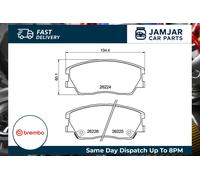 BREMBO P 30 121E Brake pad set