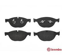 P36025 Front Brake Pad Set 4x Pads Not Fitted Wear Indicator Braking By Brembo