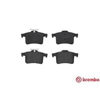 P36026 Rear Brake Pad Set 4x Pads Not Fitted Wear Indicator Braking By Brembo