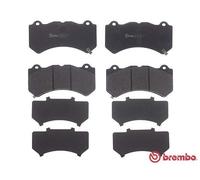 Brembo P37018 Brake Pad Set Replacement Fits Chevrolet Corvette 6.2 Z06