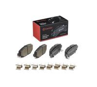 Rear Brake Pad Set Fits Jeep Wrangler BREMBO