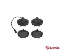 P44003 Rear Brake Pad Set 4x Pads Integrated Wear Indicator Braking By Brembo