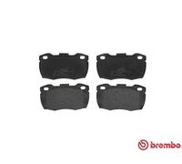 BREMBO P44005 Brake Pad Set Front With Anti-Squeak Plate For Land Rover Defender