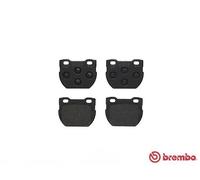 BREMBO P44006 Brake Pad Set Rear With Anti-Squeak Plate Fits Land Rover Defender