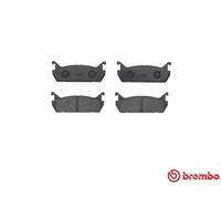 Brembo P49015 Brake Pad Set Fits Mazda 323 F 1.6 1.6 16V 1.8 16V 1.8 4WD