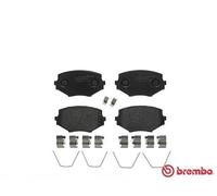 BREMBO P49020 Brake Pad Set For Disc Front With Piston Clip Fits Mazda MX-5