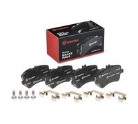 Brembo P50045 Front Disc Brake Pad - Set of 4 | Compatible with: MERCEDES-BENZ C-CLASS, C-CLASS Coupe, C-CLASS T-Model, CLC-CLASS, CLK, SLK