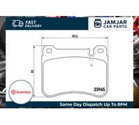 P 50 073 Disc Brake Brake Pad Set Front Fits Mercedes CLK Convertible By Brembo