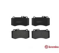 P50087 Front Brake Pad Set 4x Pads Prepared For Wear Indicator Braking By Brembo