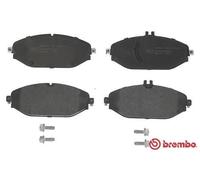 Brembo Brake Pad Set P 50 124 - Front, 4x Pads, Wear Indicator, Lucas System