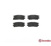 Brembo P54018 Brake Pad Set Fits Mitsubishi Pajero/Shogun 2.4 3.0 V6 3.0 V6 24V